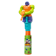 Fighting Warrior Action Toy with Choco Beans Tube for Kids